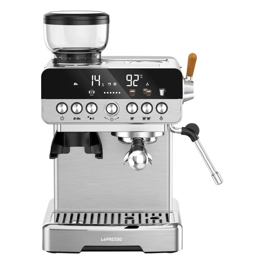 LePresso Café Artisan Semi-Automatic Dual-Boiler Coffee Machine