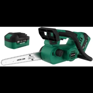 منشار كهربائي بلا سلك Green Lion GES-12 بطول شريط 12 بوصة 20V بطارية 4.0Ah أخضر GNGES12SAWGN