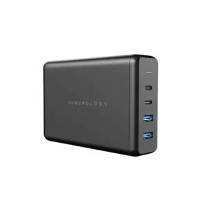 شاحن جداري سريع ادابتر 156 واط بعدة منافذ 156W P156PDQCUKBK Powerology